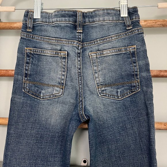 Boys Cat & Jack jeans size 7 straight stretch - Picture 3 of 5